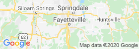 Fayetteville map